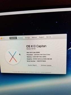 Mac mini perfect condition