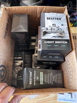 Modern home light switches $4 dollars each