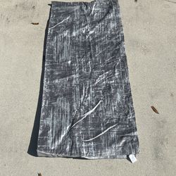 West Elm Metallic Curtains - Set Of 2