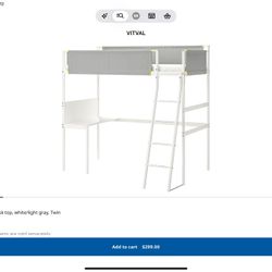 Twin Single Bunkbed With Casper mattresses 