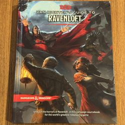 Dungeons & Dragons D&D "Van Richten's Guide to Ravenloft" (5th Ed. (5E), 2021)