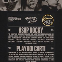Rolling Loud 2 Day Tickets 