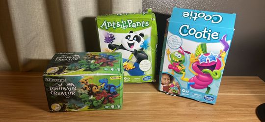 Lot Of 4 Games/toys 70$ retail Value 
