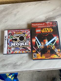 Nintendo DS game & PlayStation 2 game