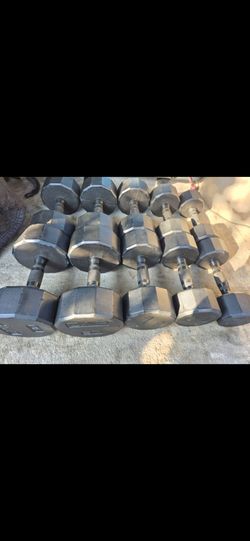 Dumbells WEIGHTS with rack 💪