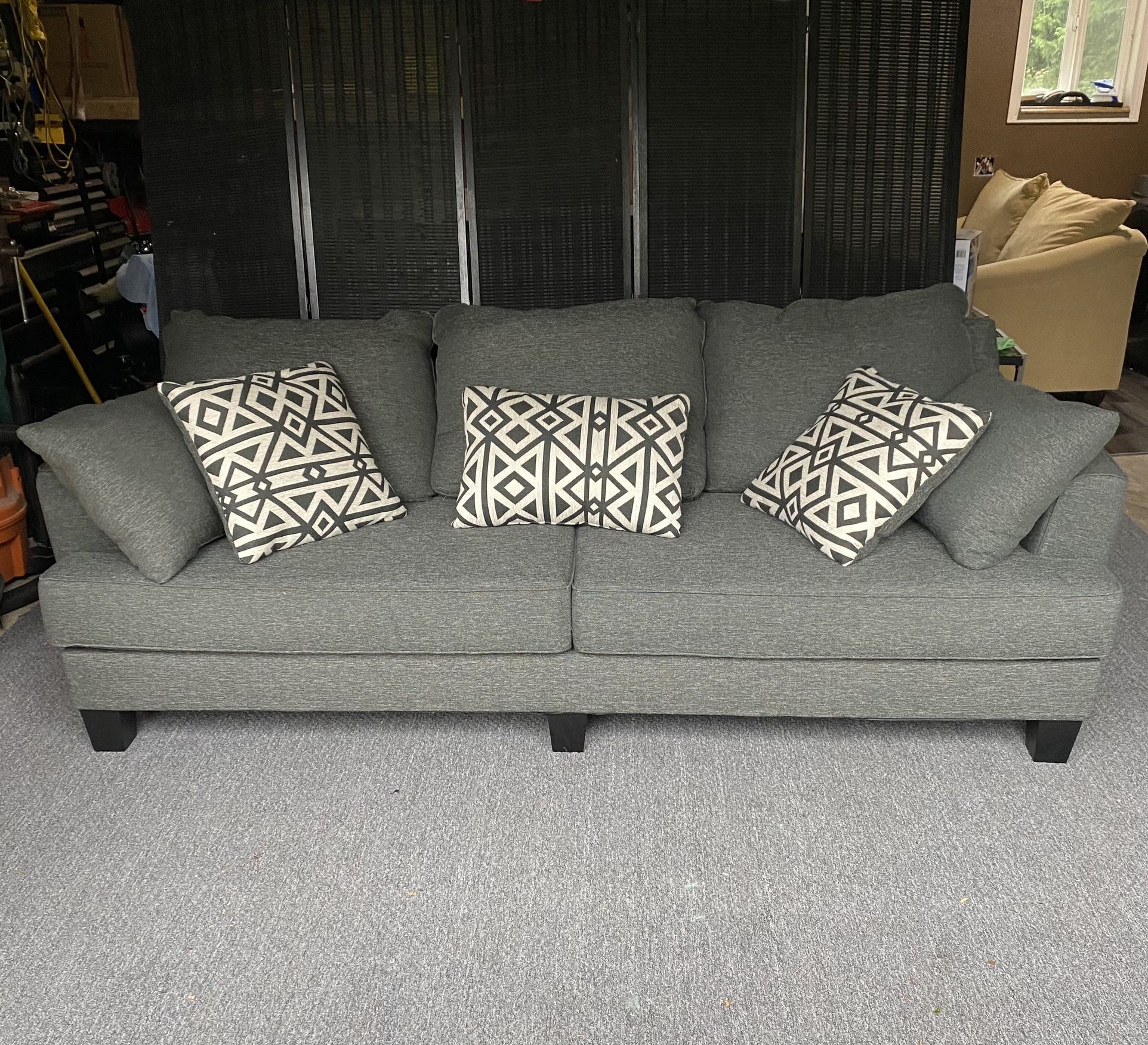 Gray Couch by Michael Nicholas Designs - FREE Delivery