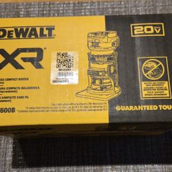 Dewalt XR 20V Max Compact Router
