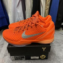 Nike Kobe Vi Protro “Total Orange” Size 12