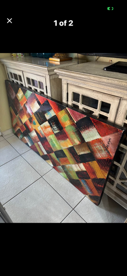 Colorful big frame 5 feel long wide 30