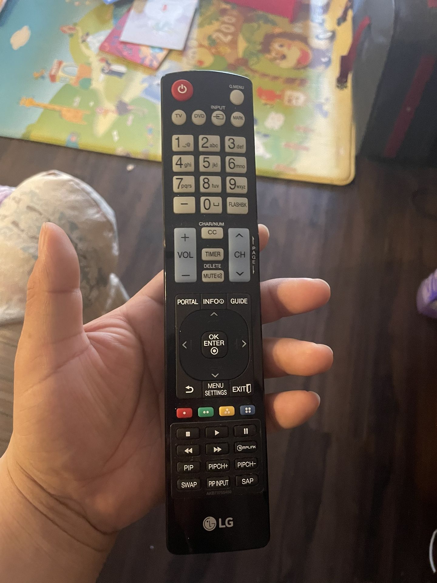 lg remote control