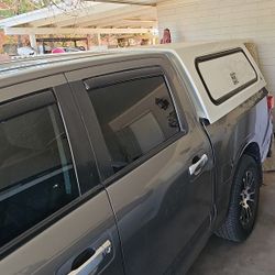 Camper shell for a Ford or Titan crew cab