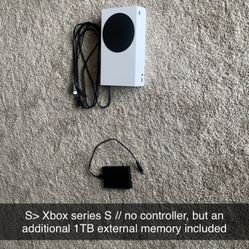 Xbox Series X 512Gb W/ An Extra 1TB External