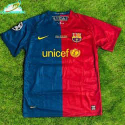 FC Barcelona 2009 Messi Roma Final Jersey