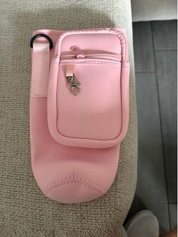 Brand New Pink Water Bottle Carrier / Bottle Sling