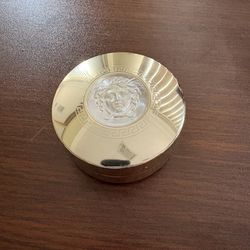 Collectible Versace Profumi V 2000 natural finishing Loose Powder in Tin