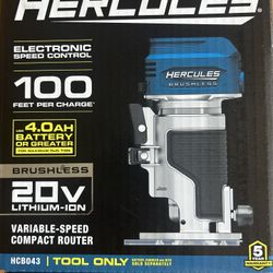 HERCULES 20V COMPACT ROUTER