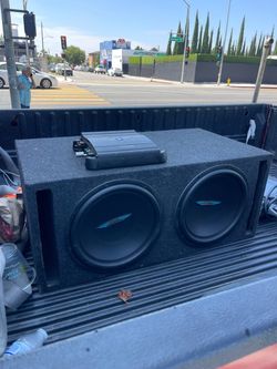 12” subwoofer