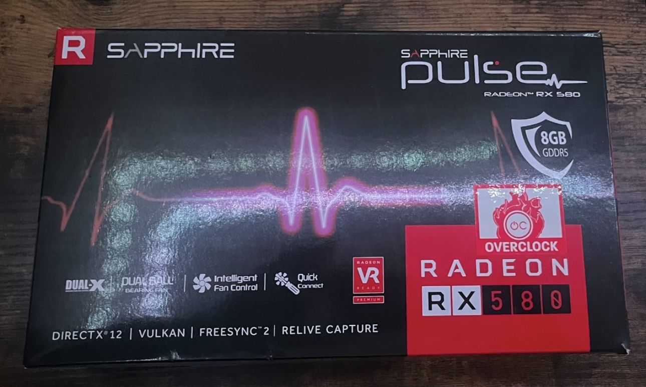 Sapphire Pulse Rx 580 Gpu