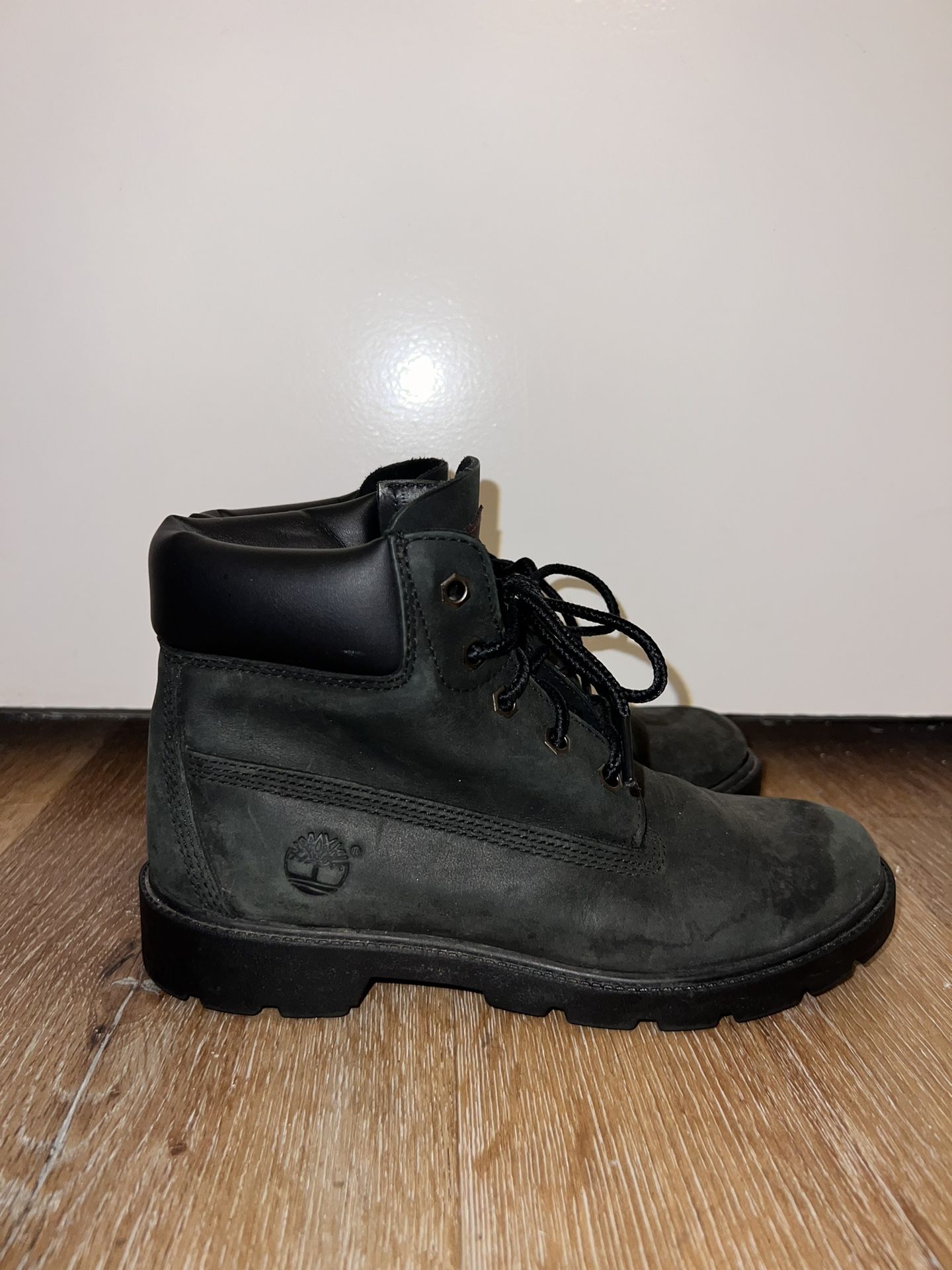 Boys Black Timberland Boots