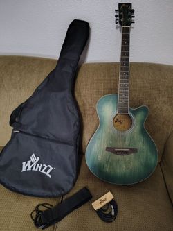 Winzz Acoustic/ Electric Guitar 🎸