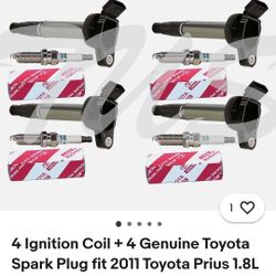 2011 toyota prius coil pack japanese denso