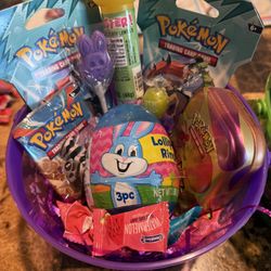 Pokemon Card Easter Baskets