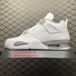 Air Jordan 4 Retro  Tech White