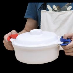 Mini guantes de horno de silicona,  (2 pares), guantes de cocina no tóxicos a prueba de calor para parrilla/piedra de pizza/freidora de aire