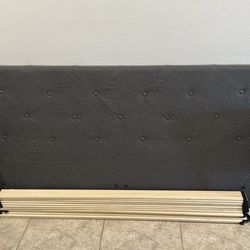 Queen Platform Bed And nightstands 