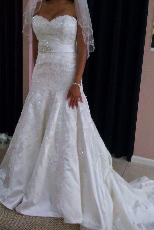 David Tutera Wedding Dress & Accessories