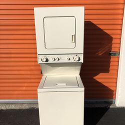 GE Stacked Washer And Dryer