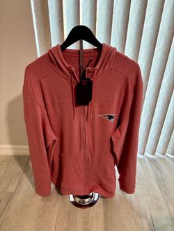 Antigua red New England Patriots full zip hoodie!