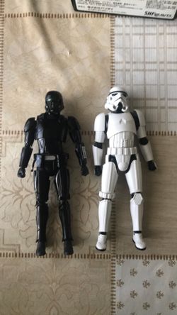 Sh Figuarts death trooper and stormtrooper