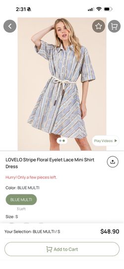 Beautiful dress - size medium only $14
