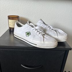 Converse One Star White Shoes Size 8