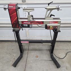 Nova Comet II Lathe with Stand