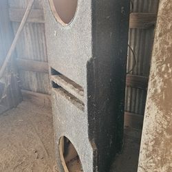 Big Subwoofer Box For (2) 12's