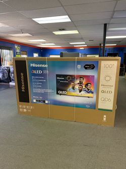 100 Inch Hisense QD TV 4K Smart HDR 1 year warranty