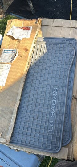 Buick LeSabre Gray Rubber Floor Mat