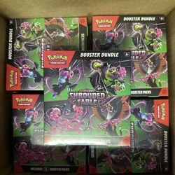 Pokemon Shrouded Fable Booster Bundles (Lot Of 5)