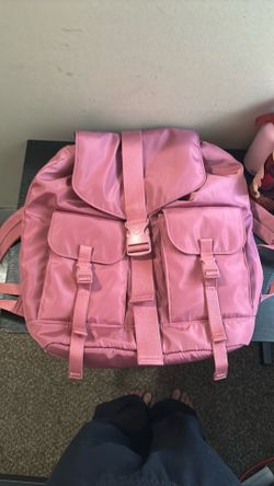 NYLON CARGO BACKPACK (soft begonia) PINK