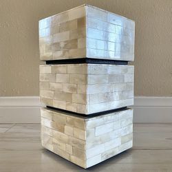 Decorative Bone Inlay Boxes