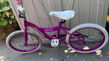 20” Pink Micargi BMX kids bike