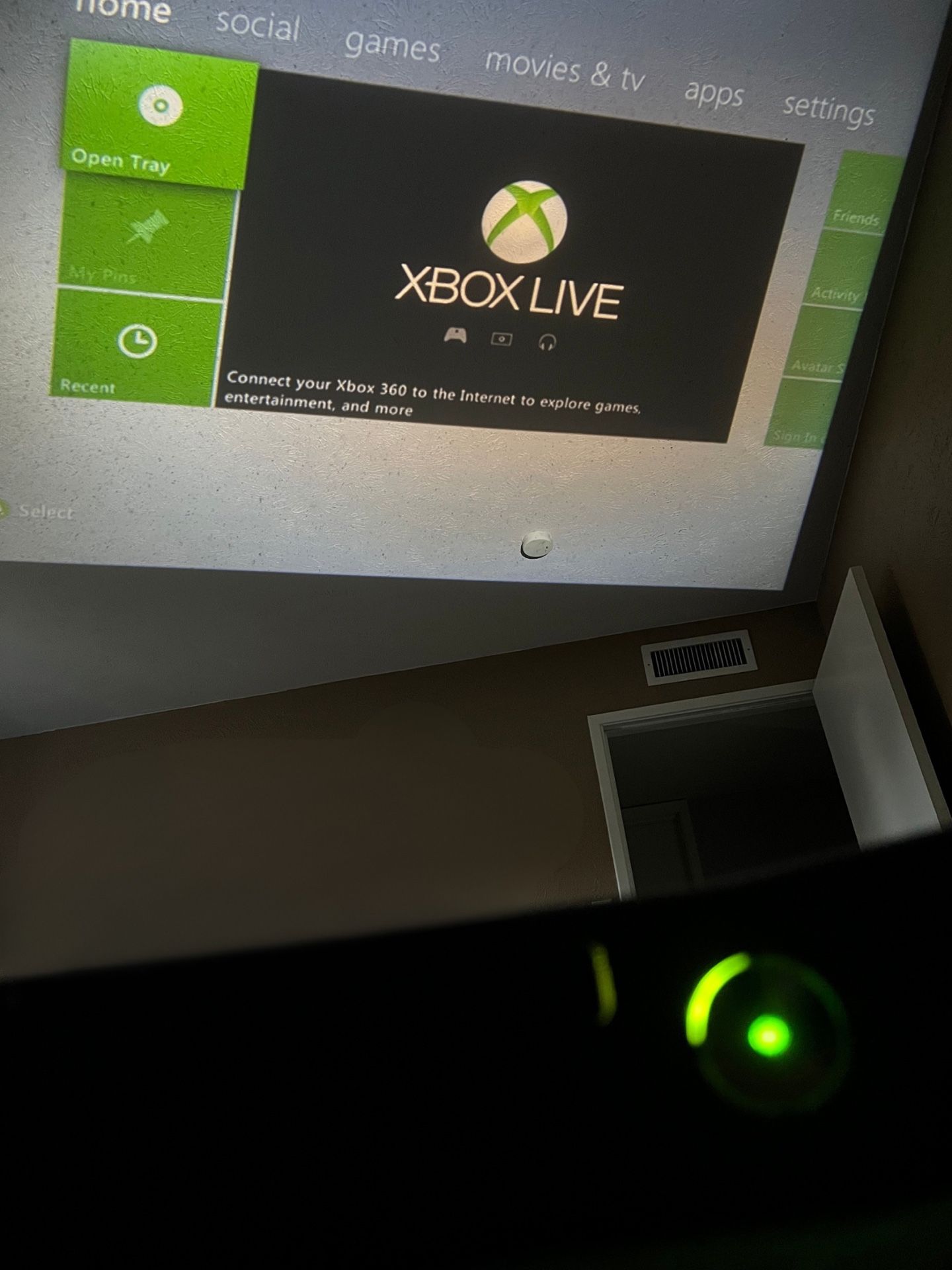 🎮 Xbox 360 Console Bundle – Tested Working + 4 Controllers + 7 Games + Skylanders Portal