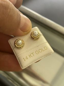 Earrings Gold 14 K