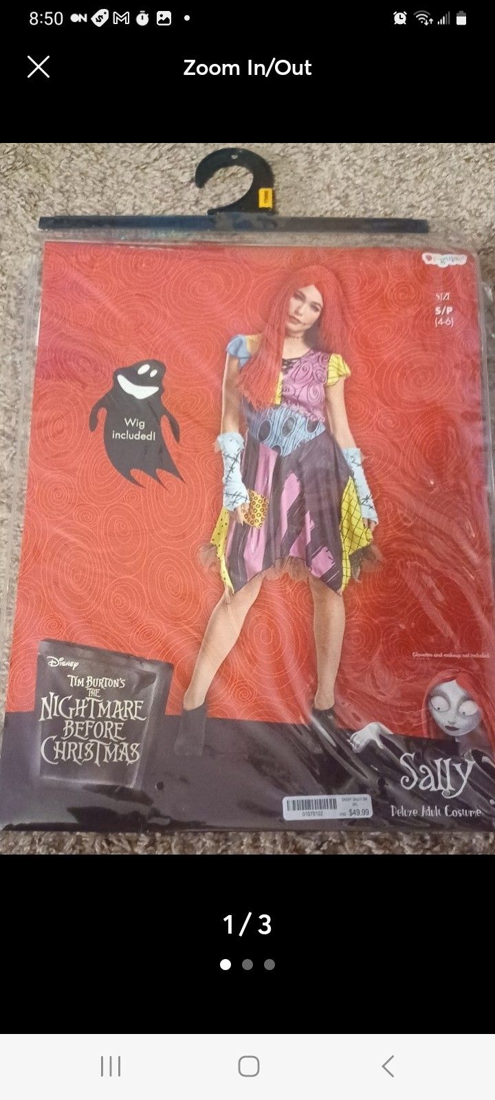 Adult Sally Halloween Costume