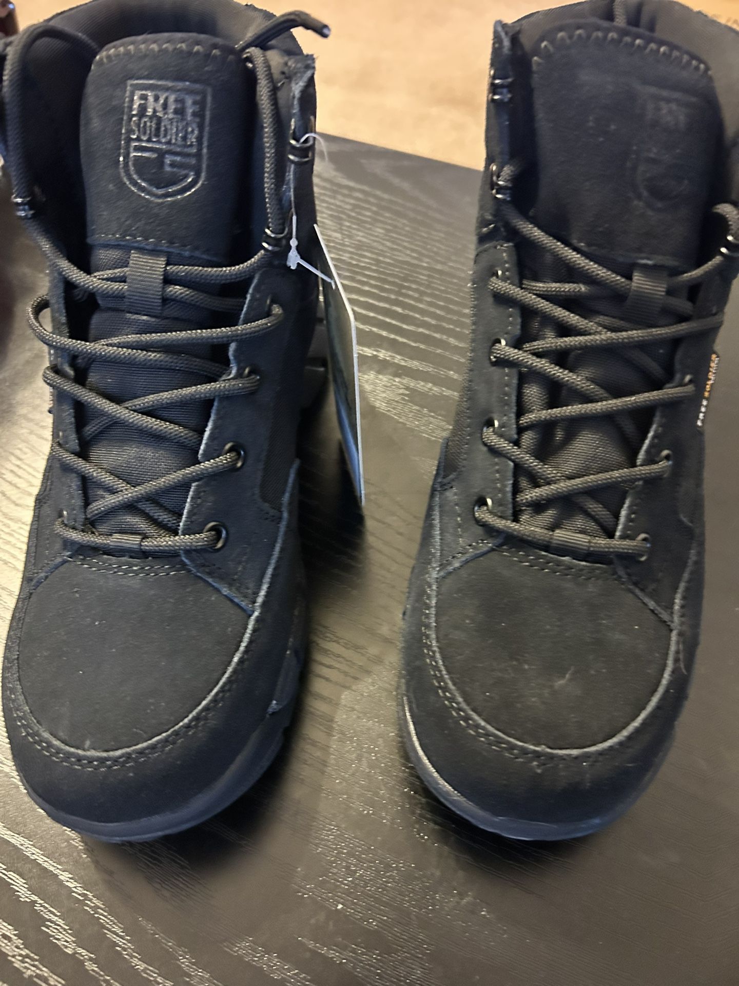 NWT Free Soldier Tactical Boots Sz 8.5 Men’s