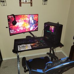 Gaming Computer And Setup