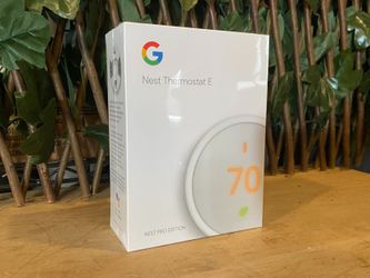 NEW! GOOGLE Nest Thermostat E