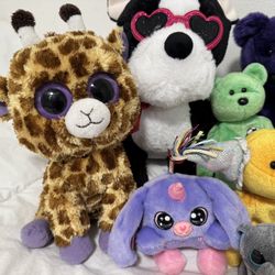 Plush Toy Bundle – 9 pcs